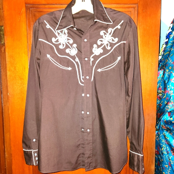 Rocking K Ranchwear Tops Vintage Rocking K Ranchwear Western Shirt